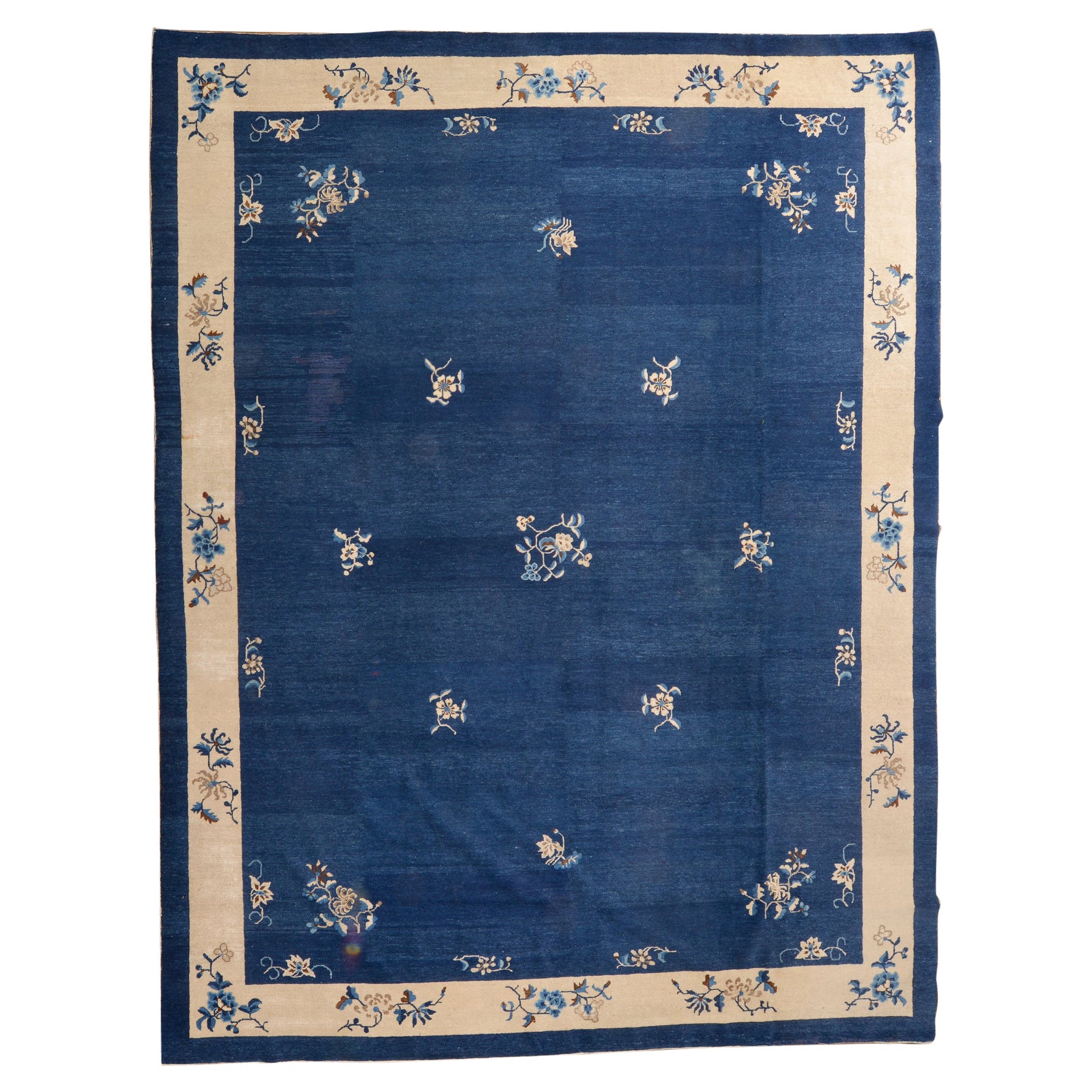 Antique Perfect Peking Carpet For Sale