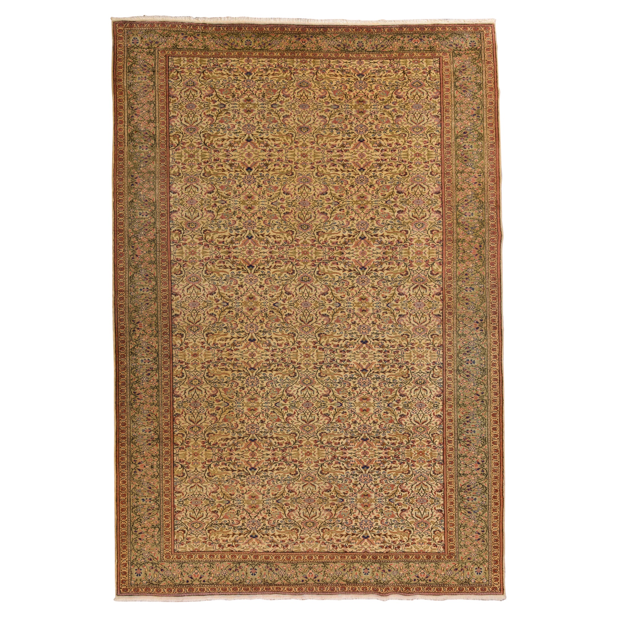 Tapis turc vintage Keissary en vente