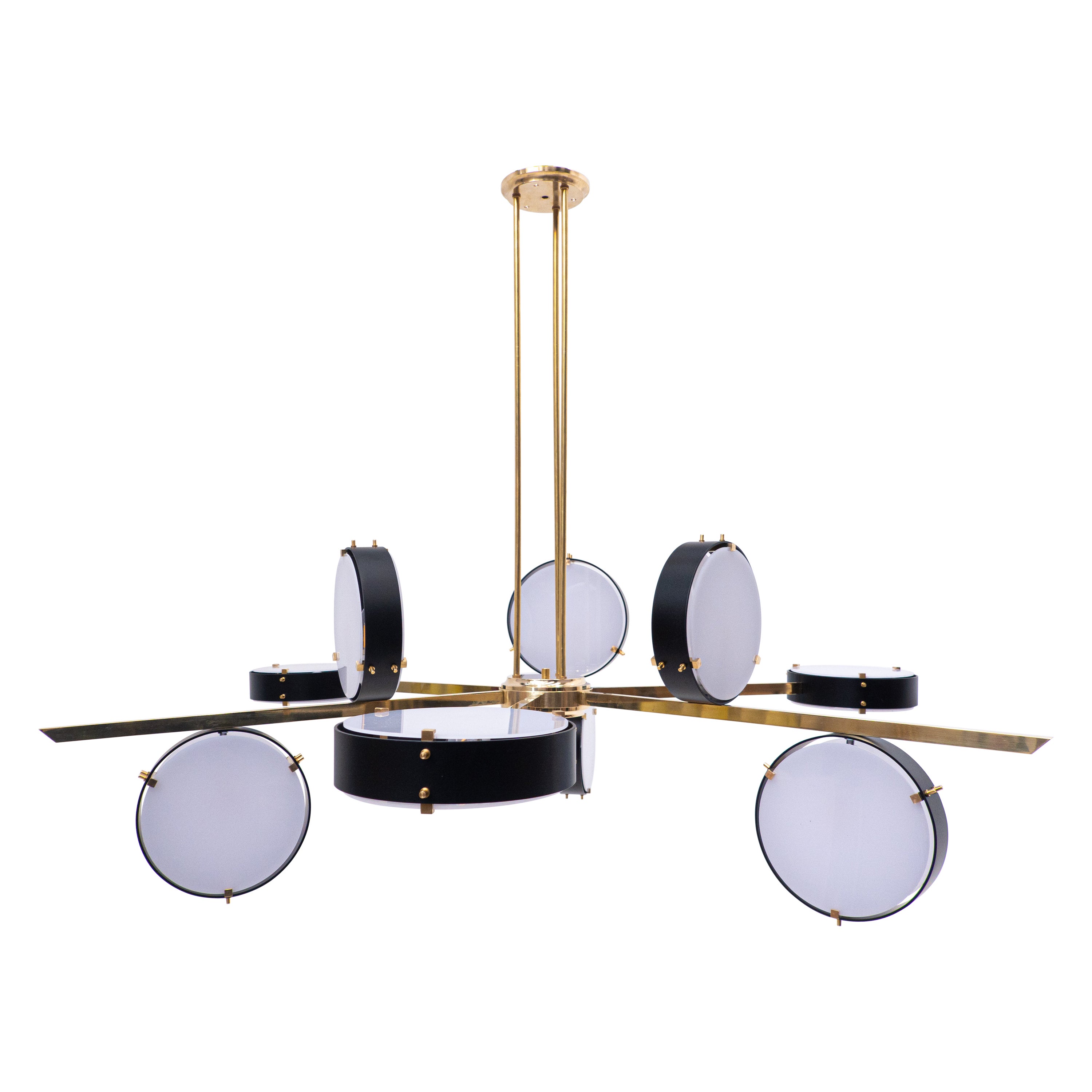 Contemporary Italian Ceiling Light For Sale