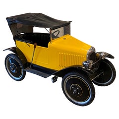 1920’s Style Citroen Open Seat Touring Pedal Car by Lely Small Car Co, England