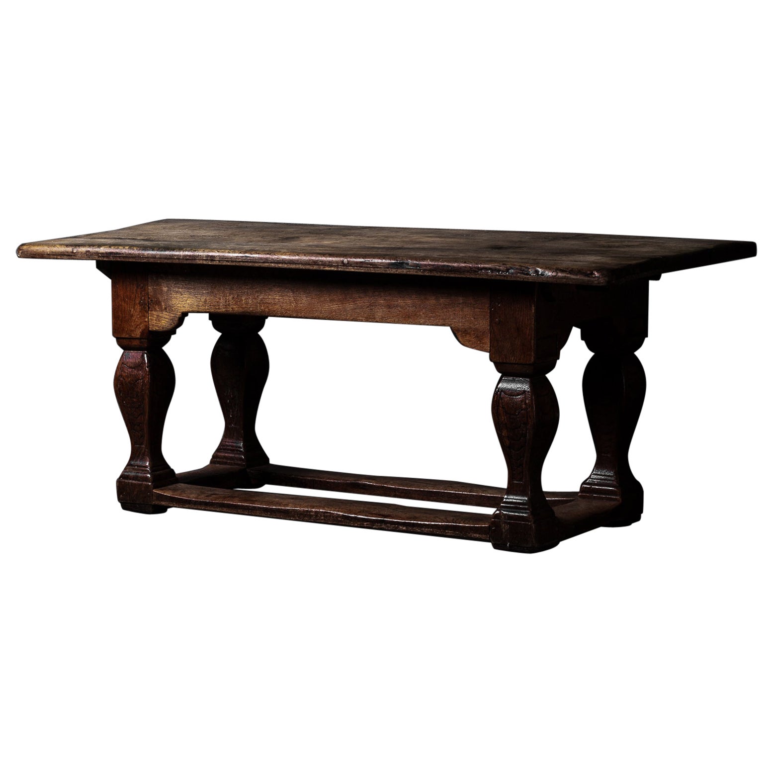 18th Century Swedish Baroque Console Table