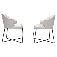Pair of Rodolfo Dordoni for Minotti Leslie Dining or Side Chairs