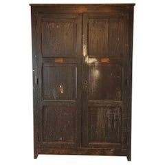 Vintage 1950' Factory Cabinet in Pine Fully Restored