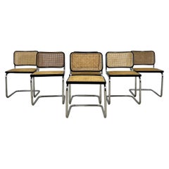 Dinning Style Chairs B32 by Marcel Breuer Set 6