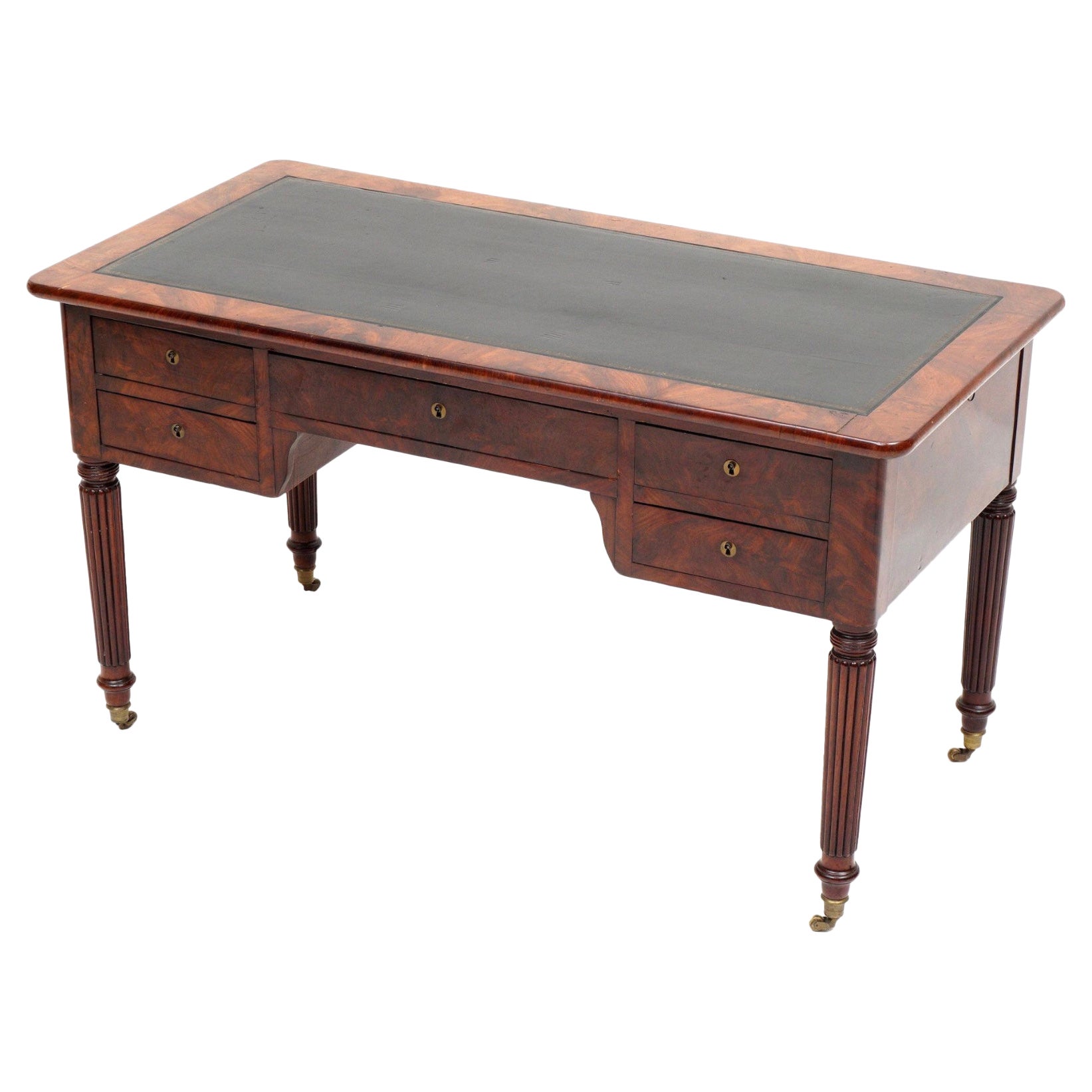 Rare Extraordinary Bauhaus Chrome Writing Table or Desk at 1stDibs