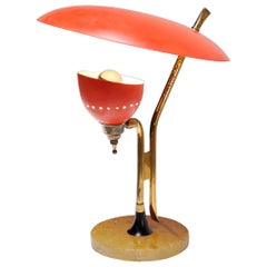 Mid-Century Italian Table Lamp by Oscar Torlasco for Lumen Milano, 1950s
