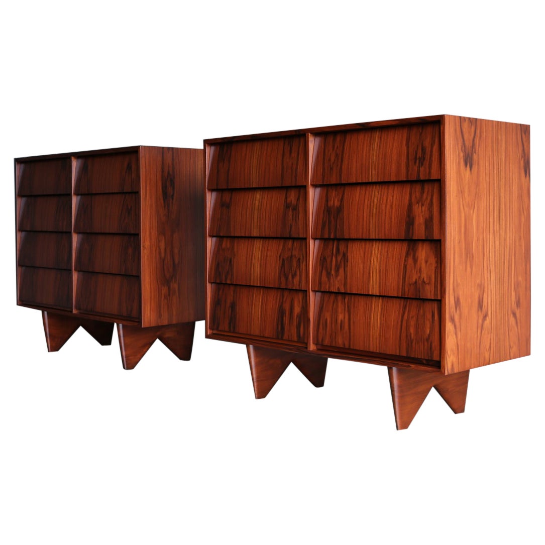 Martin Eisler Rosewood Chest for Forma, Brazil, circa 1955