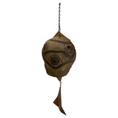 Paolo Soleri Brutalist Pottery Wind Bell for Hand of The Craftsman
