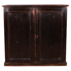 Small English Painted Cupboard