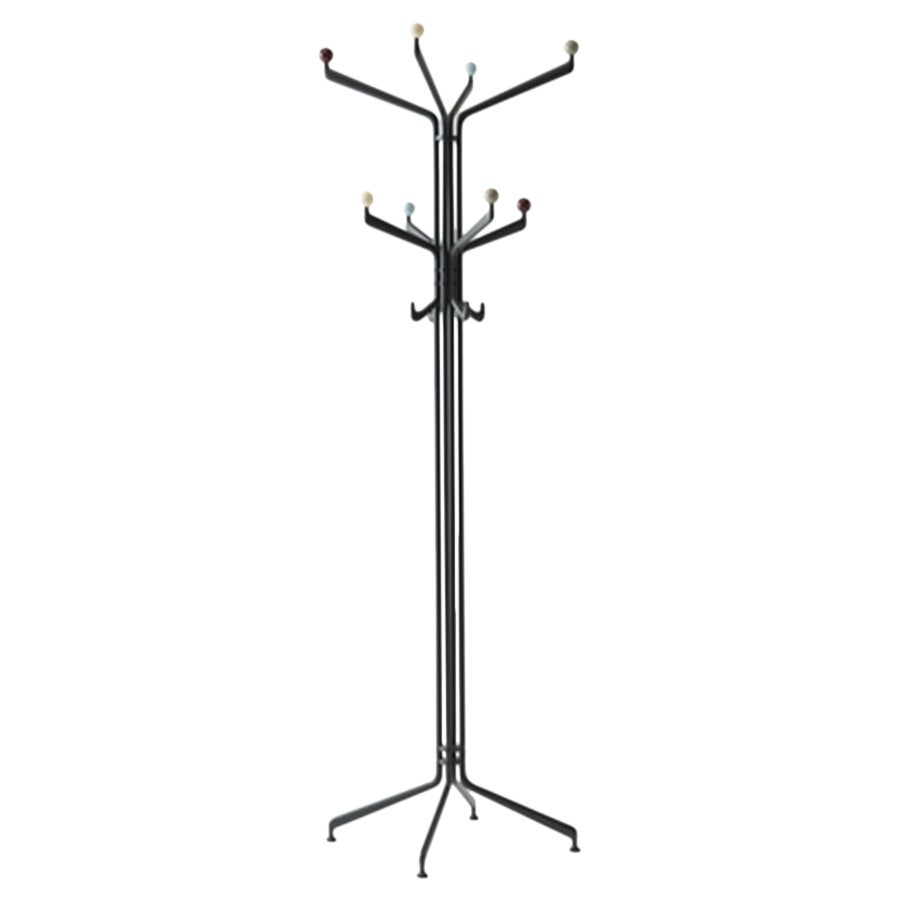 Capture SC77 Coat Stand, Graphite & Coloured, by Space Copenhagen for &Tradition