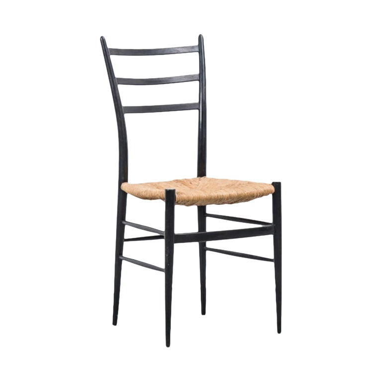 Chiavari Spinetto Dinning Chairs, Chiavari, Italy, 1950s 3