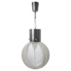 Toni Zuccheri Membrana Ceiling Lamp in Murano Glass by Venini 1960s Italy