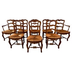 Antique Country French Dining Chairs