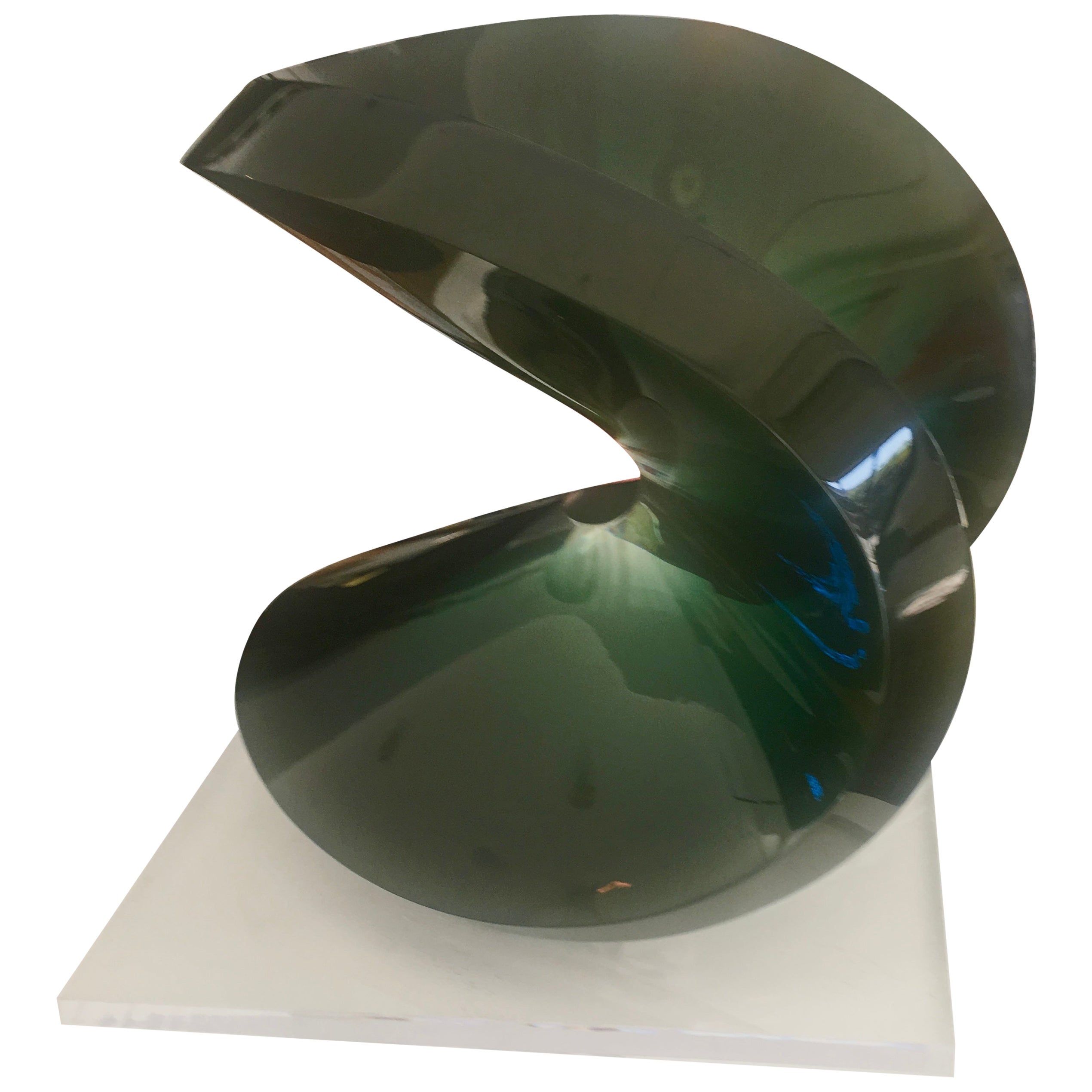 Abstract Resin Sculpture For Sale at 1stDibs