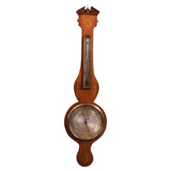 1820s George III Mahogany Barometer