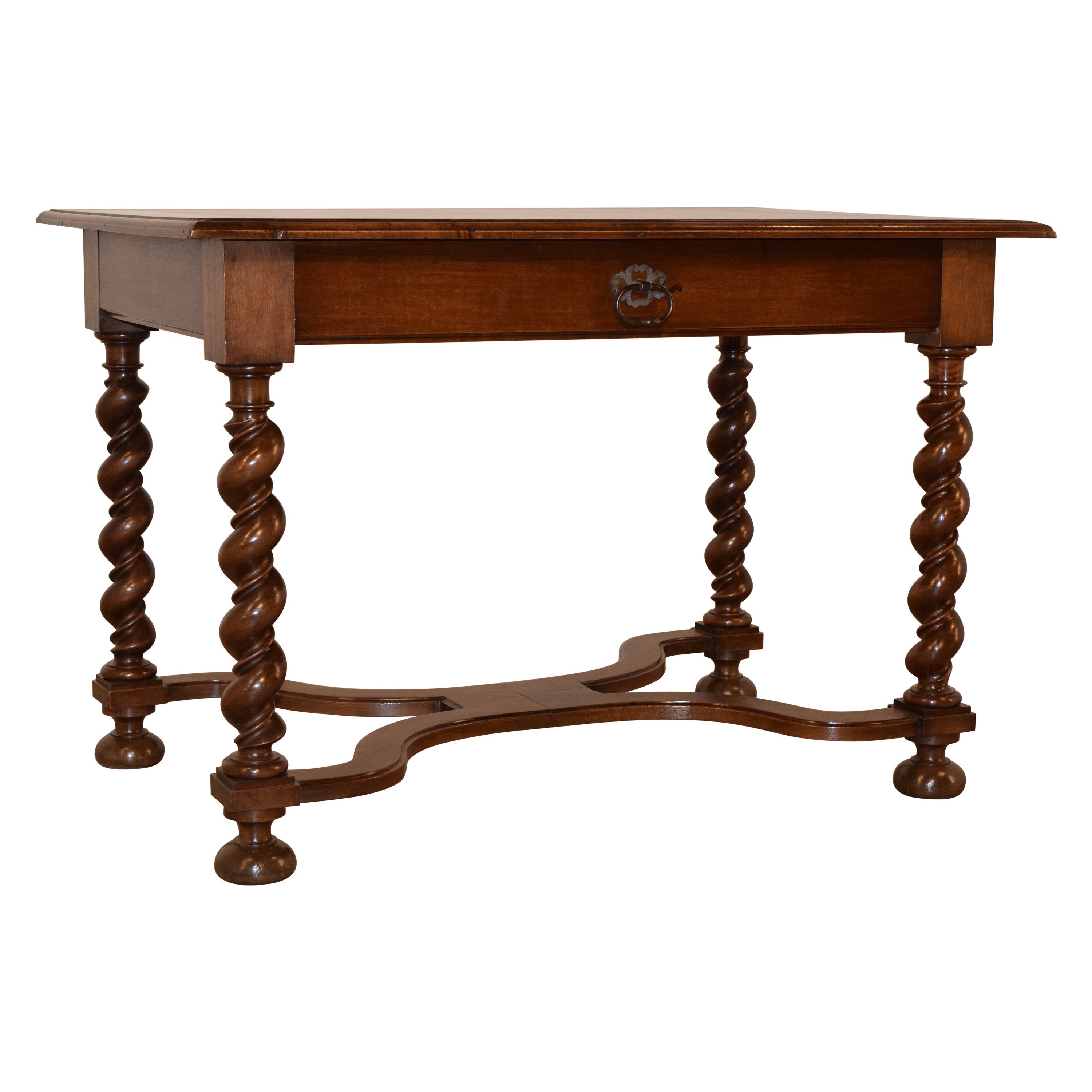 18th Century French Walnut Side Table