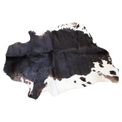 Cow Hide Teppich aus Leder