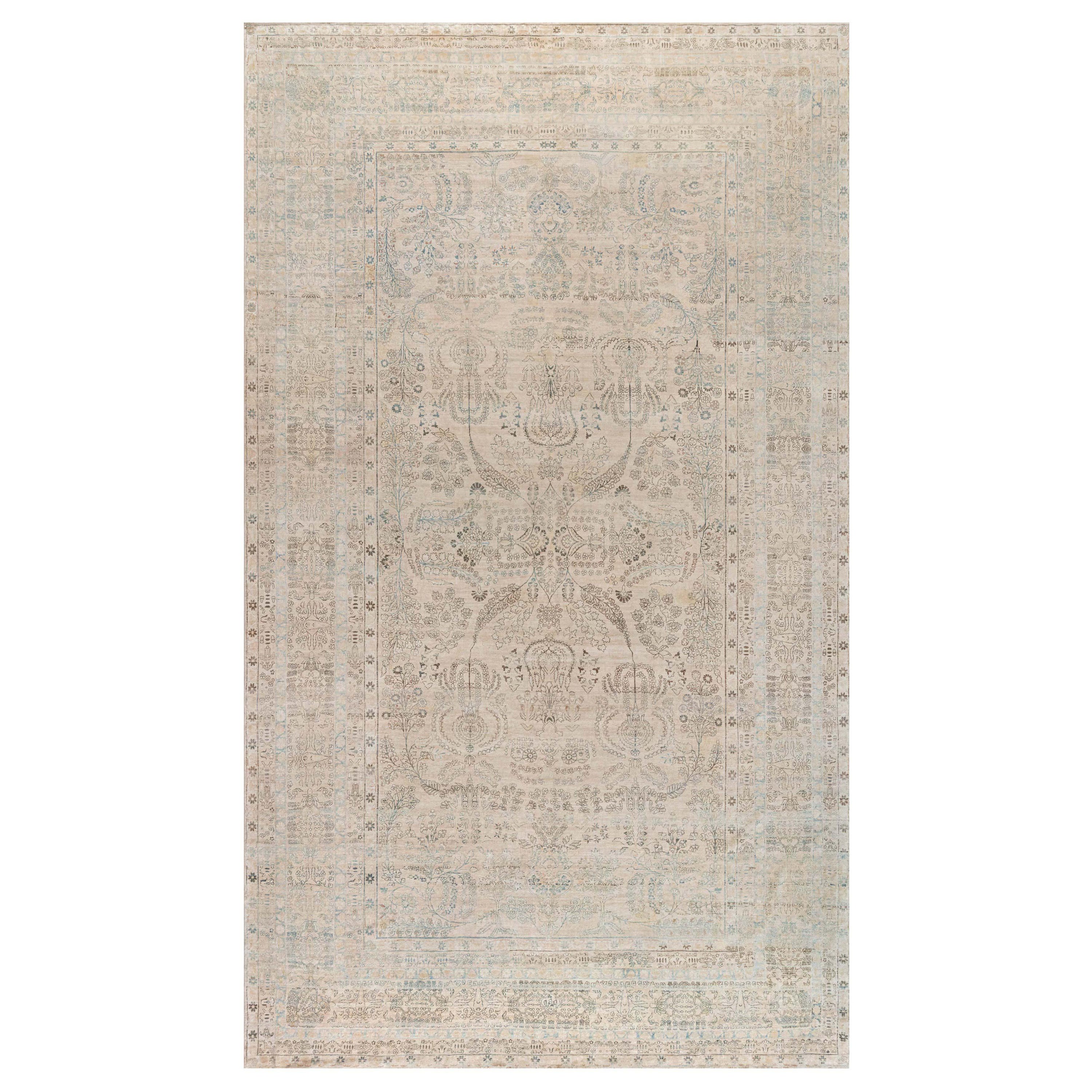 Antique Persian Kirman Rug