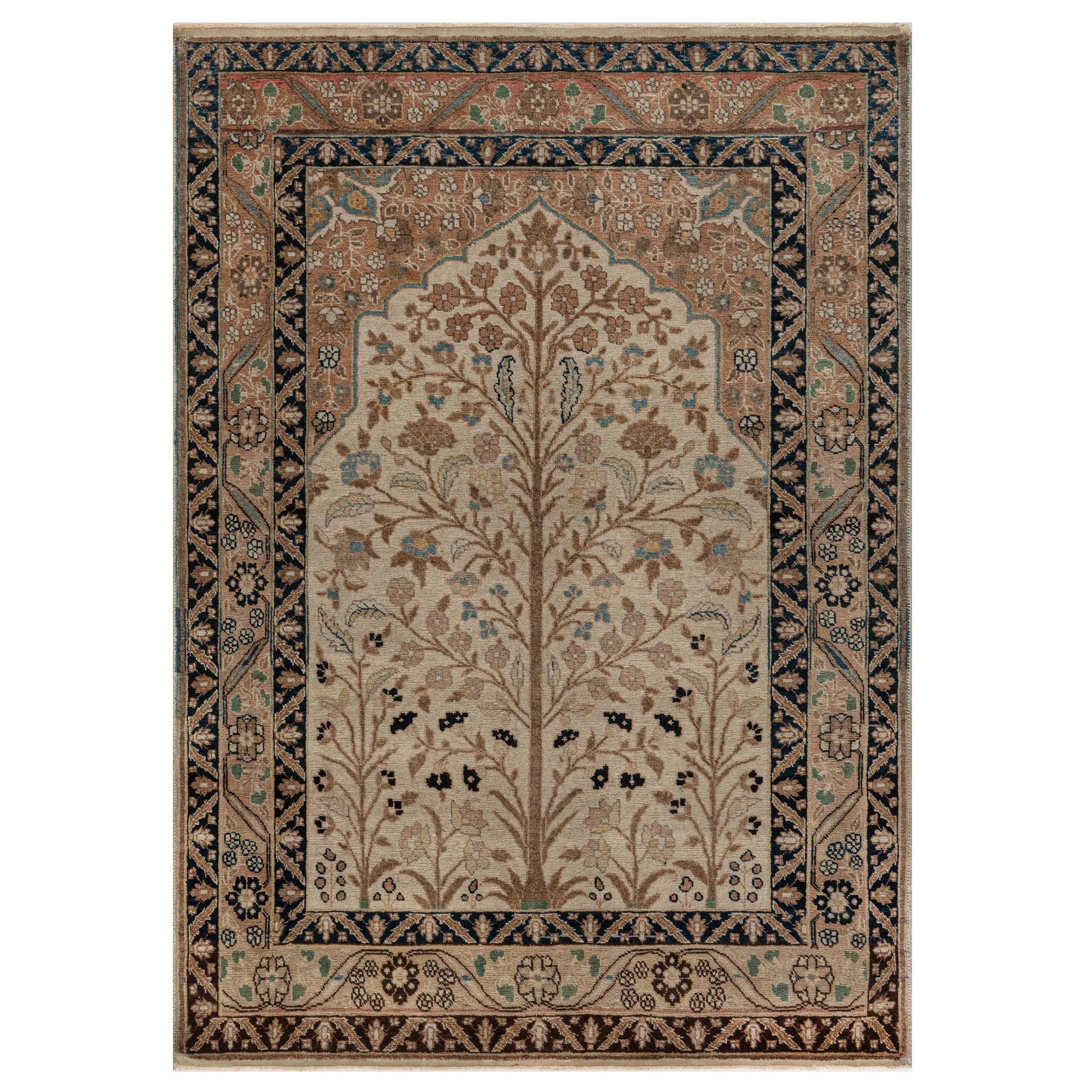 Antique Persian Tabriz Rug