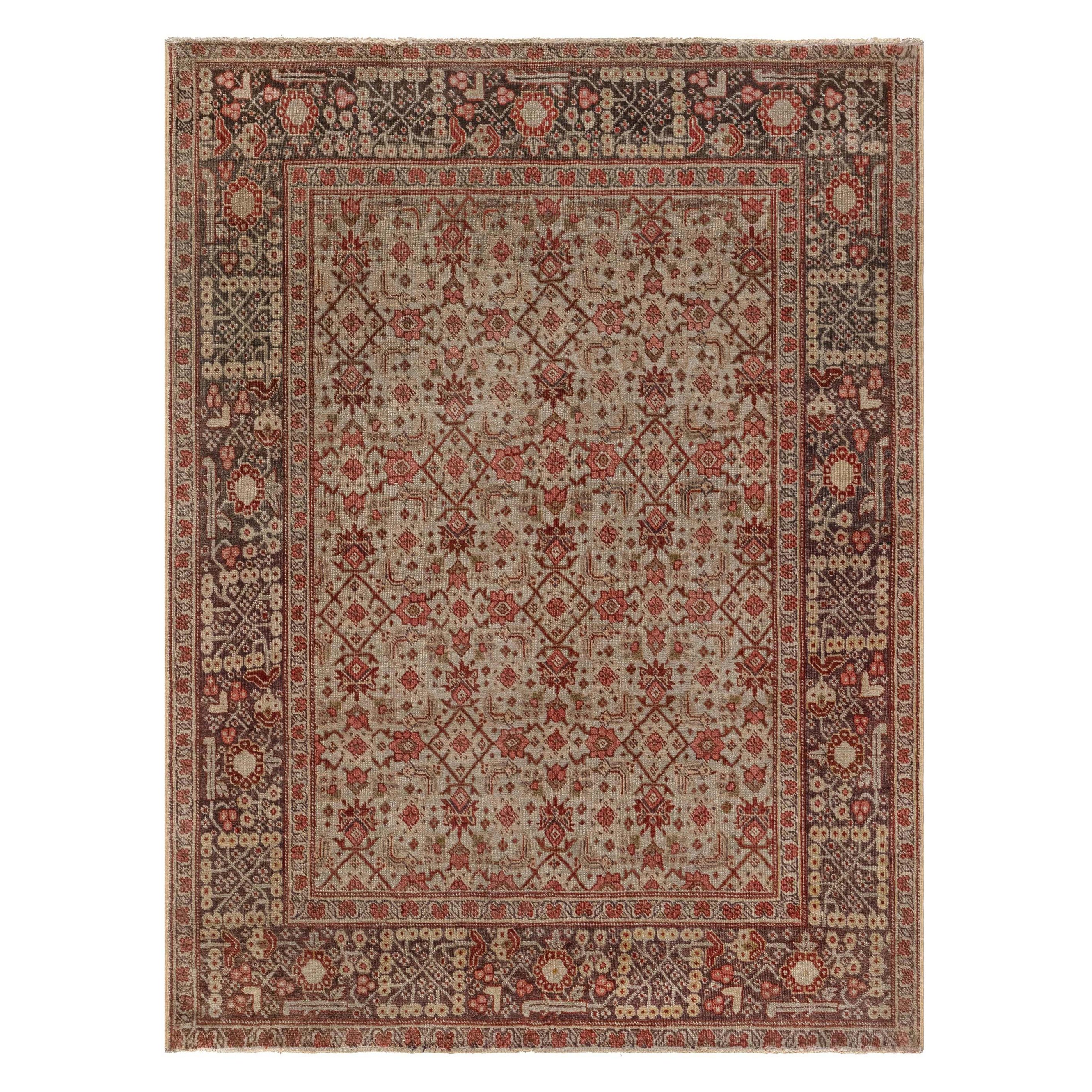 Doris Leslie Blau Collection Antique Persian Tabriz Rug For Sale at 1stDibs
