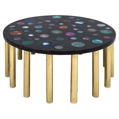 Contemporary Modern Italian Coffee Table Mod, "Cosmos" Designed by Superego