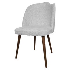 Dining Chair Fabric Wooden Feet Designer Sergio Prieto Dovain Studio
