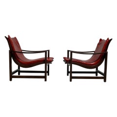 Pair of Dunbar Lounge Chairs Model 609 by Edward Wormley