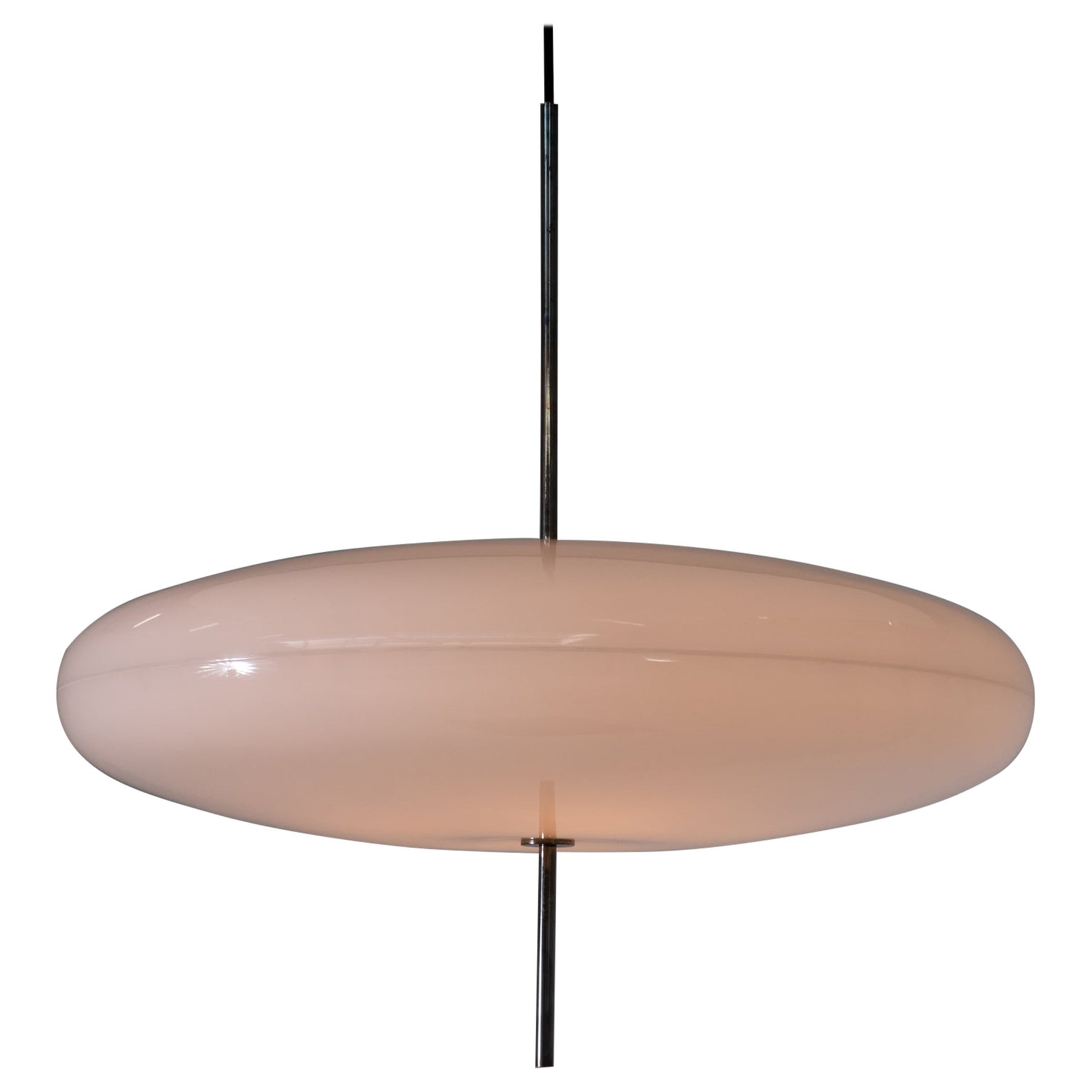 Gino Sarfatti Mod. 2065 GF Ceiling Lamp for Arteluce, Italy 1950s