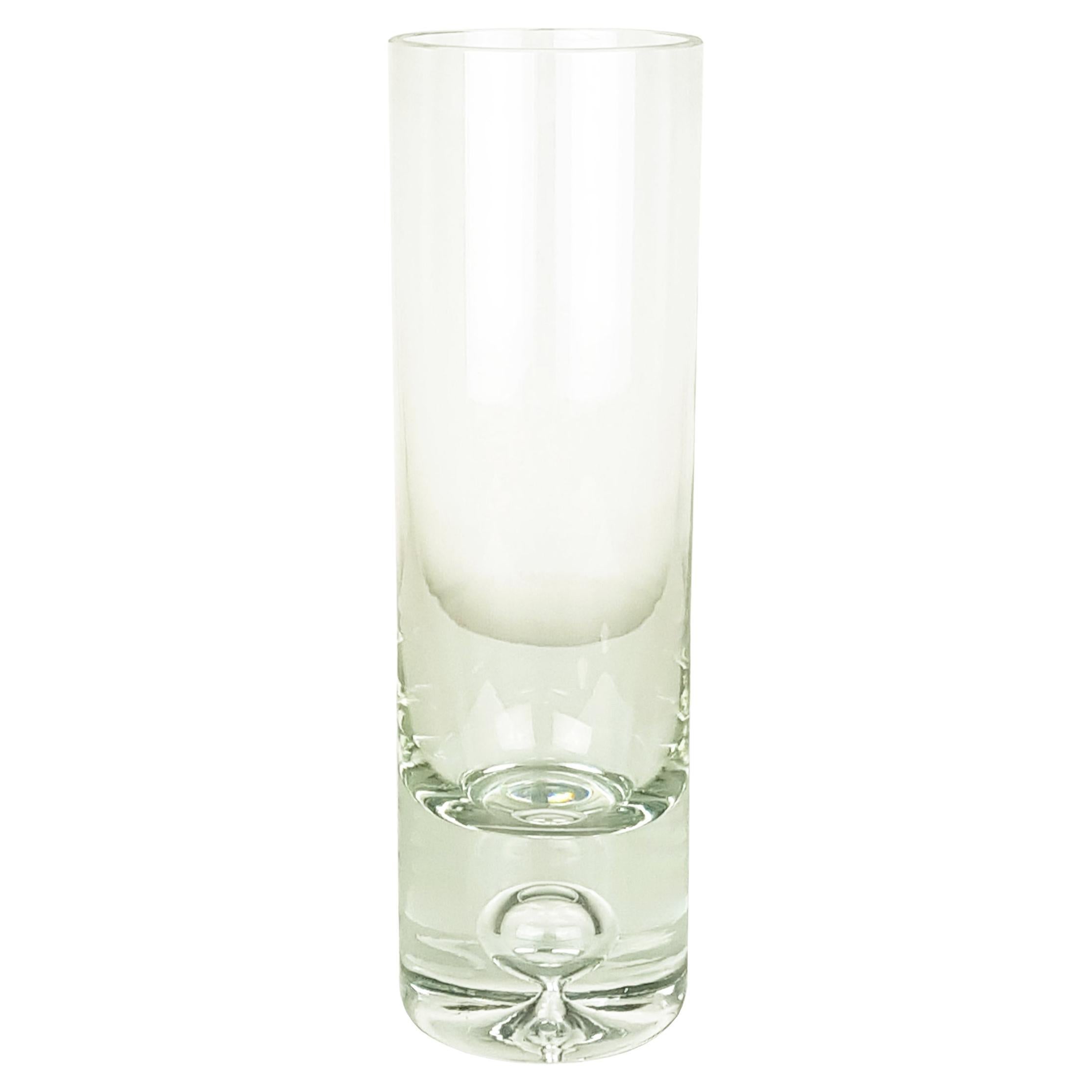 Vaso vintage Cristal 1960 Mod. 3586 di T. Wirkkala per Karhula- Iittala in vendita