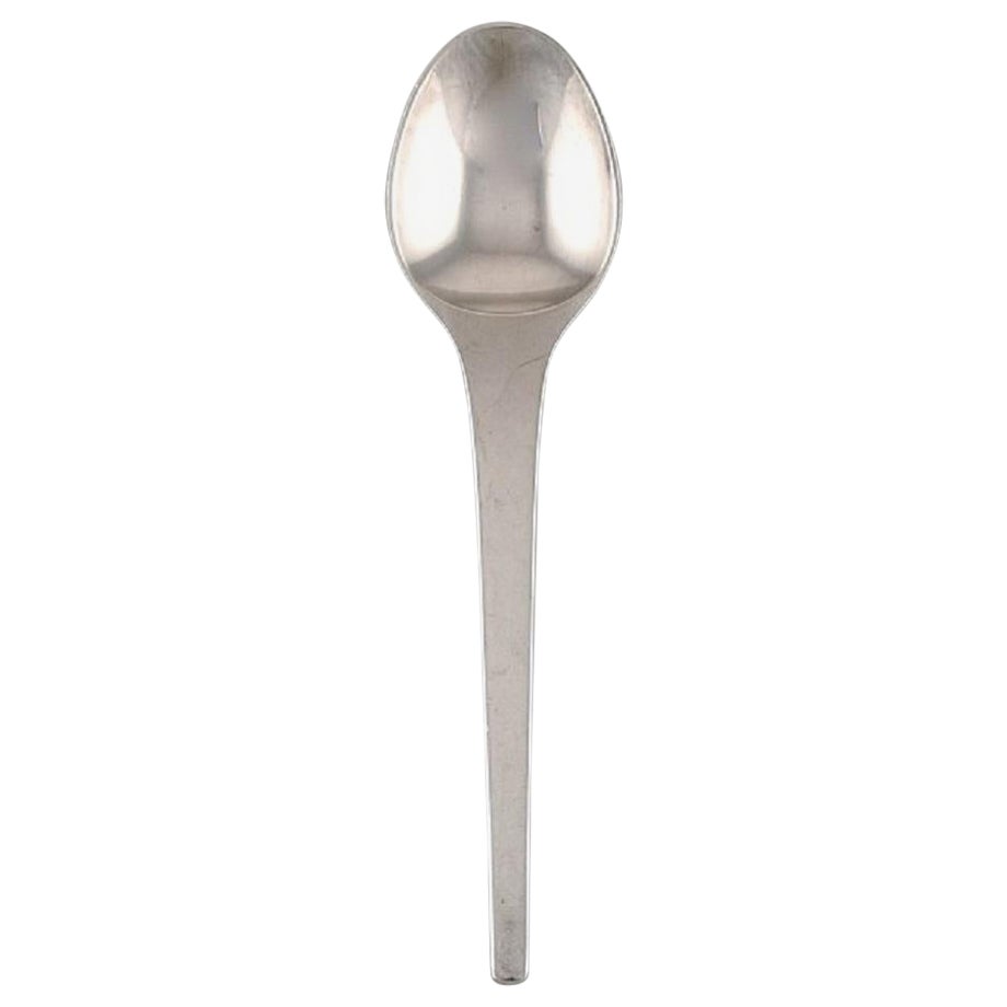 Georg Jensen Caravel Dessert Spoon in Sterling Silver, 15 Spoons Available For Sale