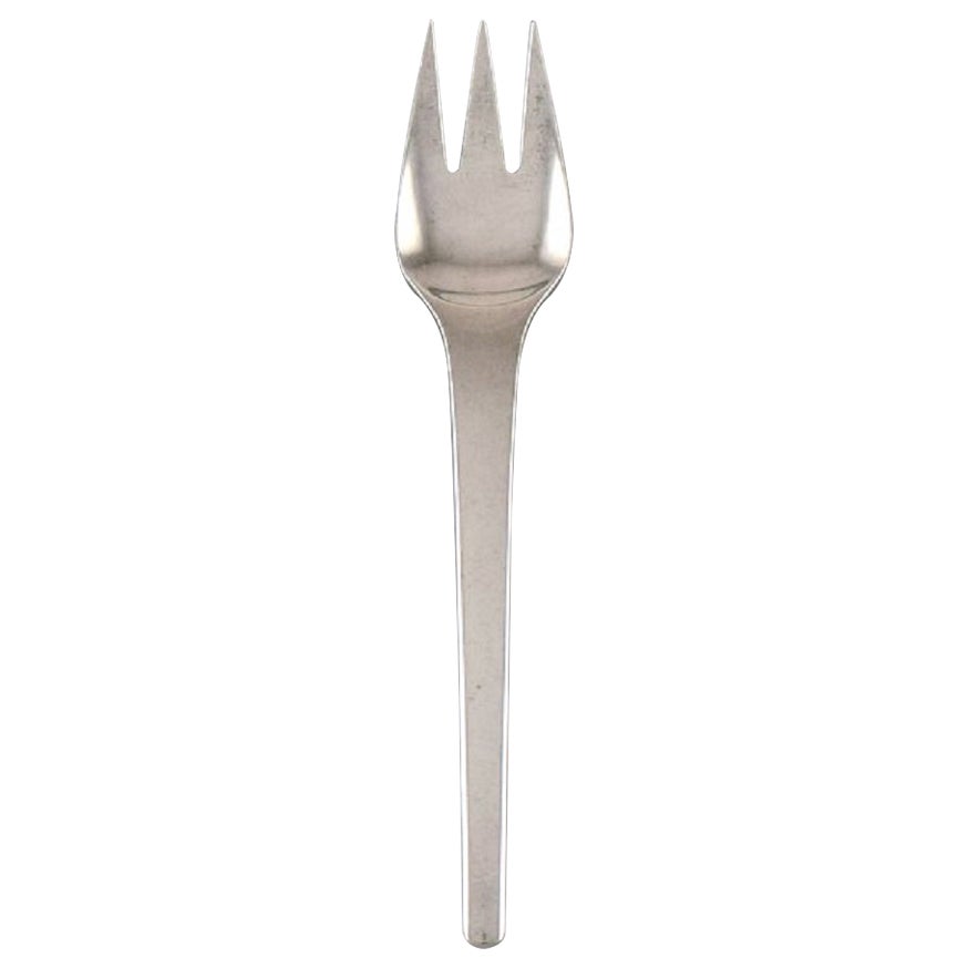 Georg Jensen Caravel Fish Fork in Sterling Silver, 13 Forks Available For Sale