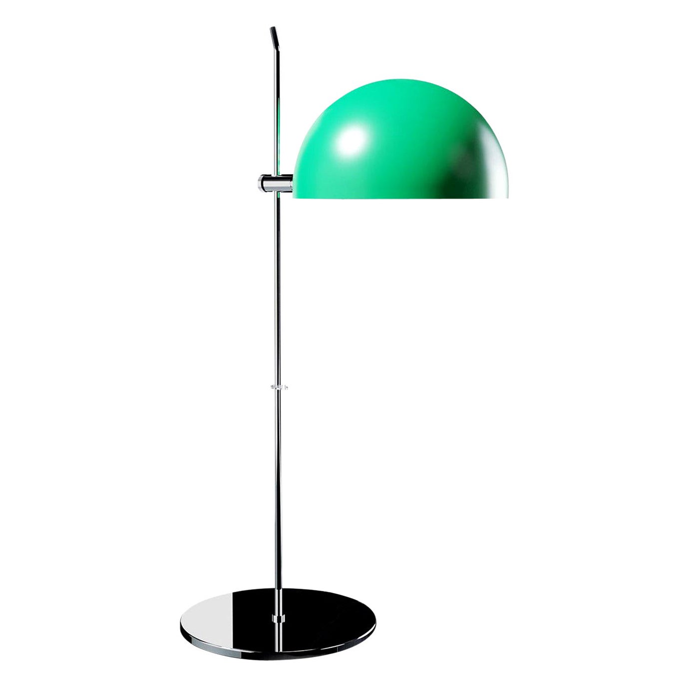 Lampe de bureau « A21 » d'Alain Richard en vert pour Disderot en vente