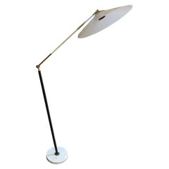 1960s Mid Century Italian Adjustable Floor Lamp by Stilux