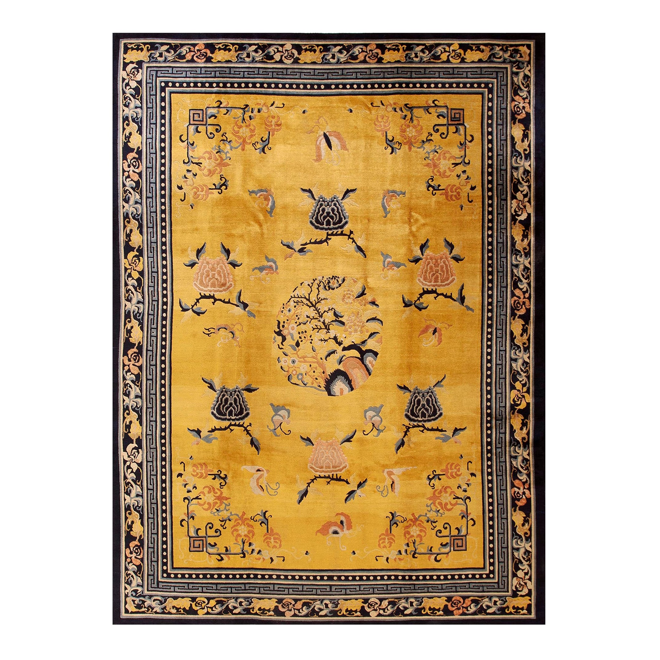 Antique Chinese Rug 9' 0" x 11' 10"