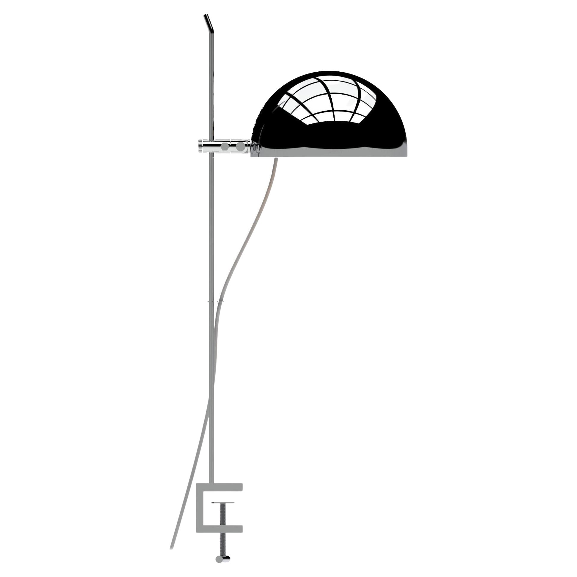 Alain Richard 'A22f' lampe à pampilles en chrome pour Disderot en vente