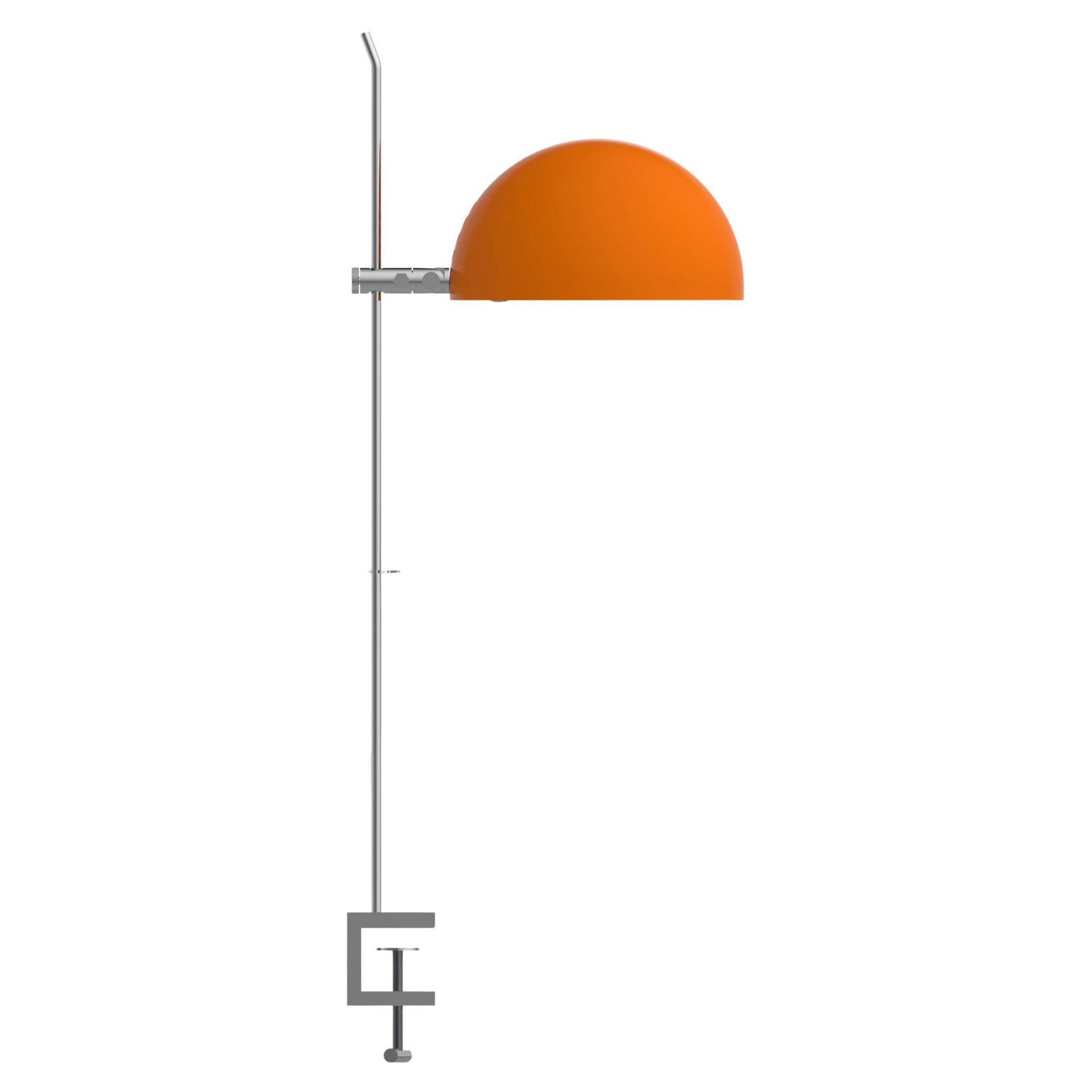 Alain Richard 'A22f' lampe à pampilles en orange pour Disderot