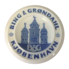 Bing and Grondahl Dealer Sign / Plate Early