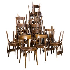 1950's Baumann Bentwood Rich Walnut  Dining Chair - Various Quantities Available