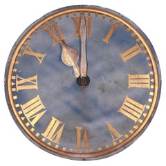 Antique English Convex Tower Clockface