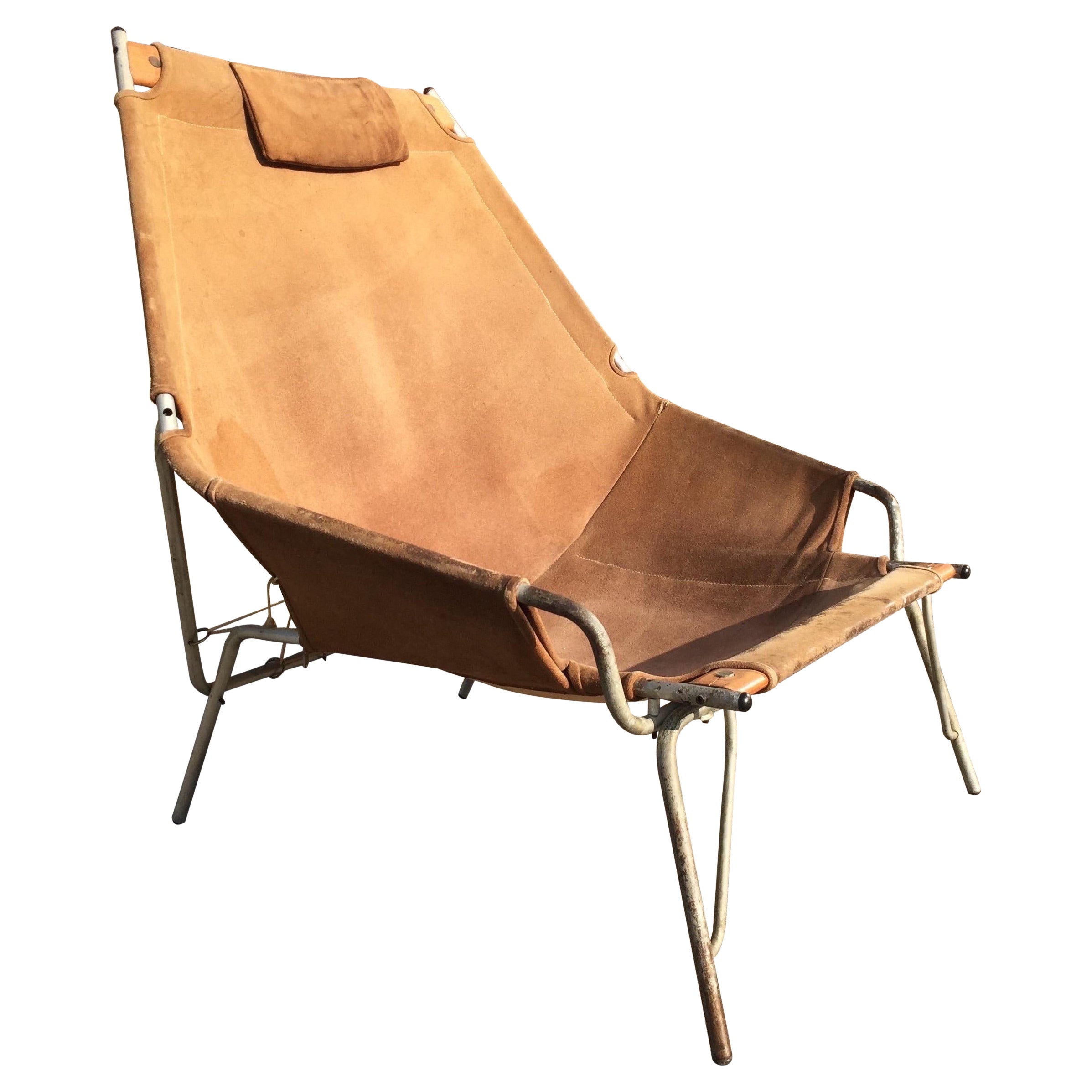 Midcentury Modern Rare Danish Easychair from 1954 by Erik Ole Jørgensen