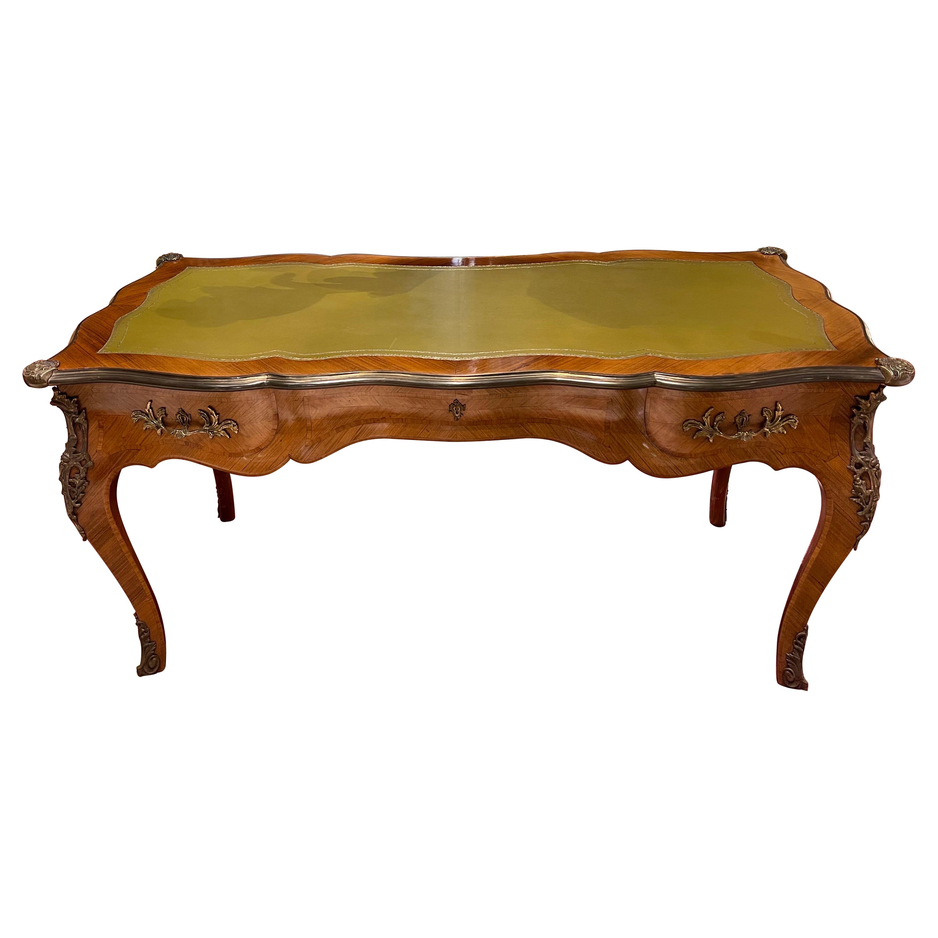 Bureau Plat/escritorio francés del siglo XX