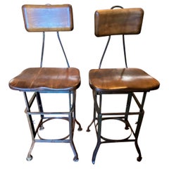 Pair of "Sit-Rite" Stools by Edward L. Koenig & Co.