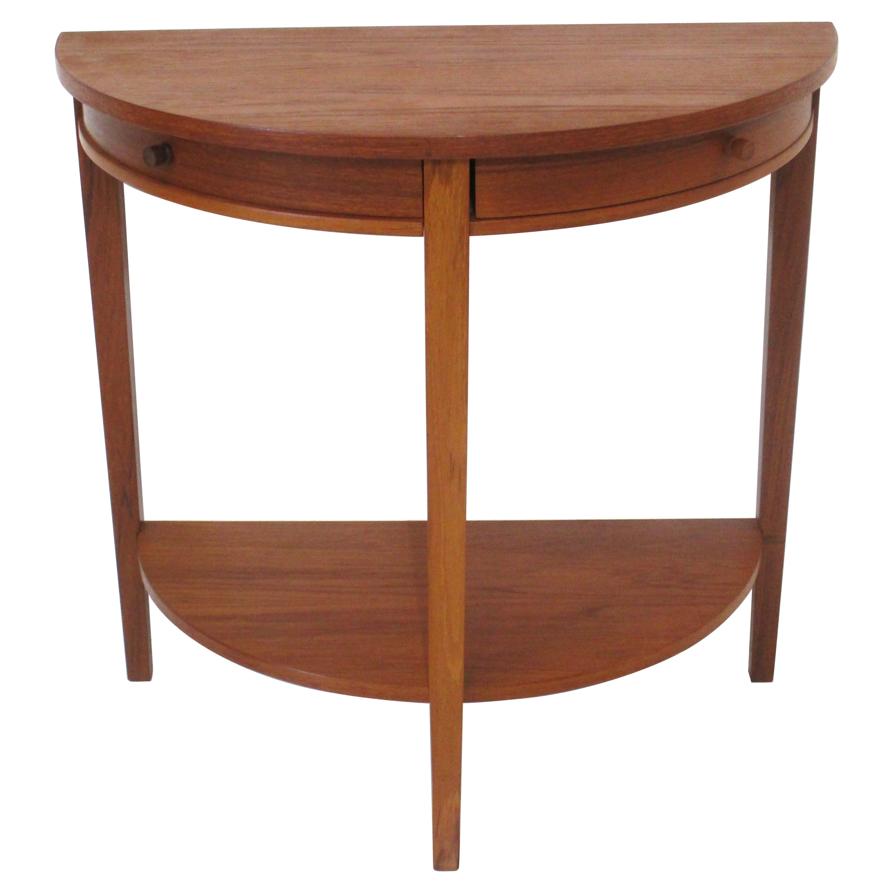 Danish Styled Teak Hall / Entrance Table by Otmar at 1stDibs