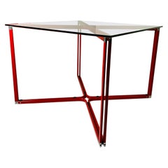 Architectural Metal Dining Table