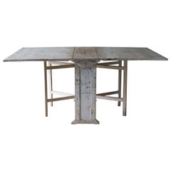 Table à abattant Gustavienne du 19ème siècle