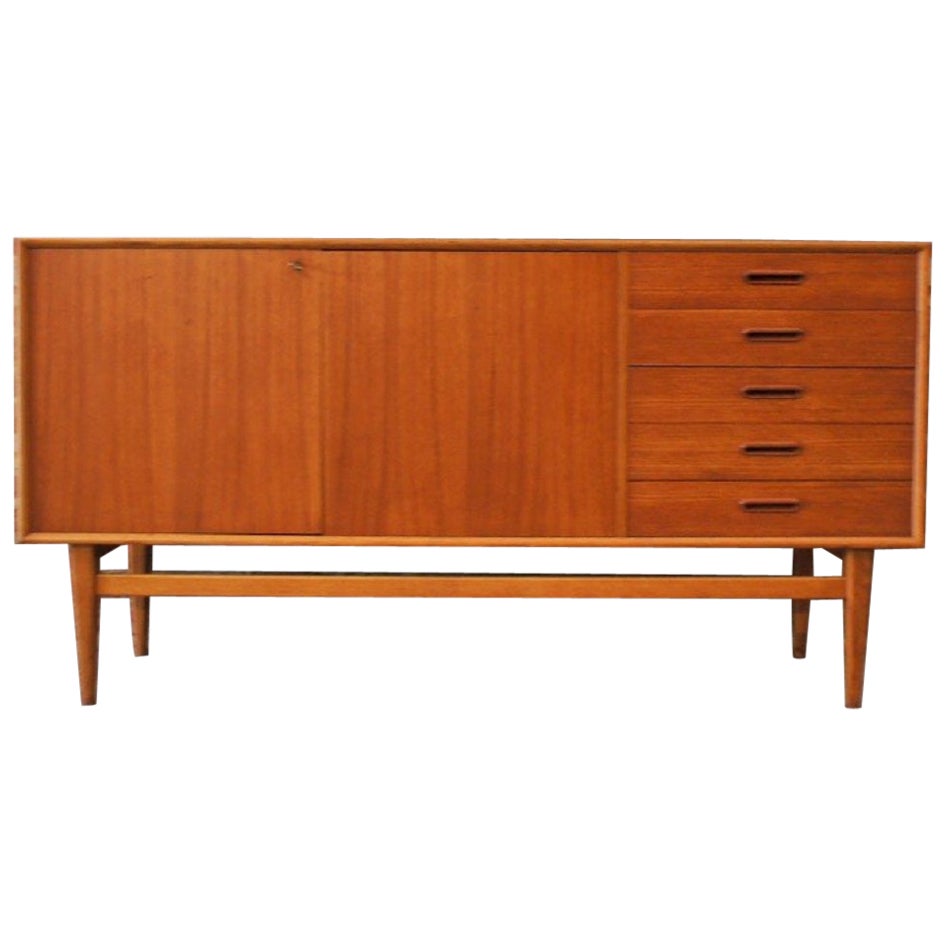 Vintage Scandinavian Sideboard in Teak