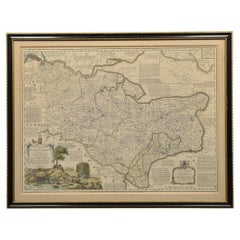 Antique Map of Essex by Emanuel Bowen