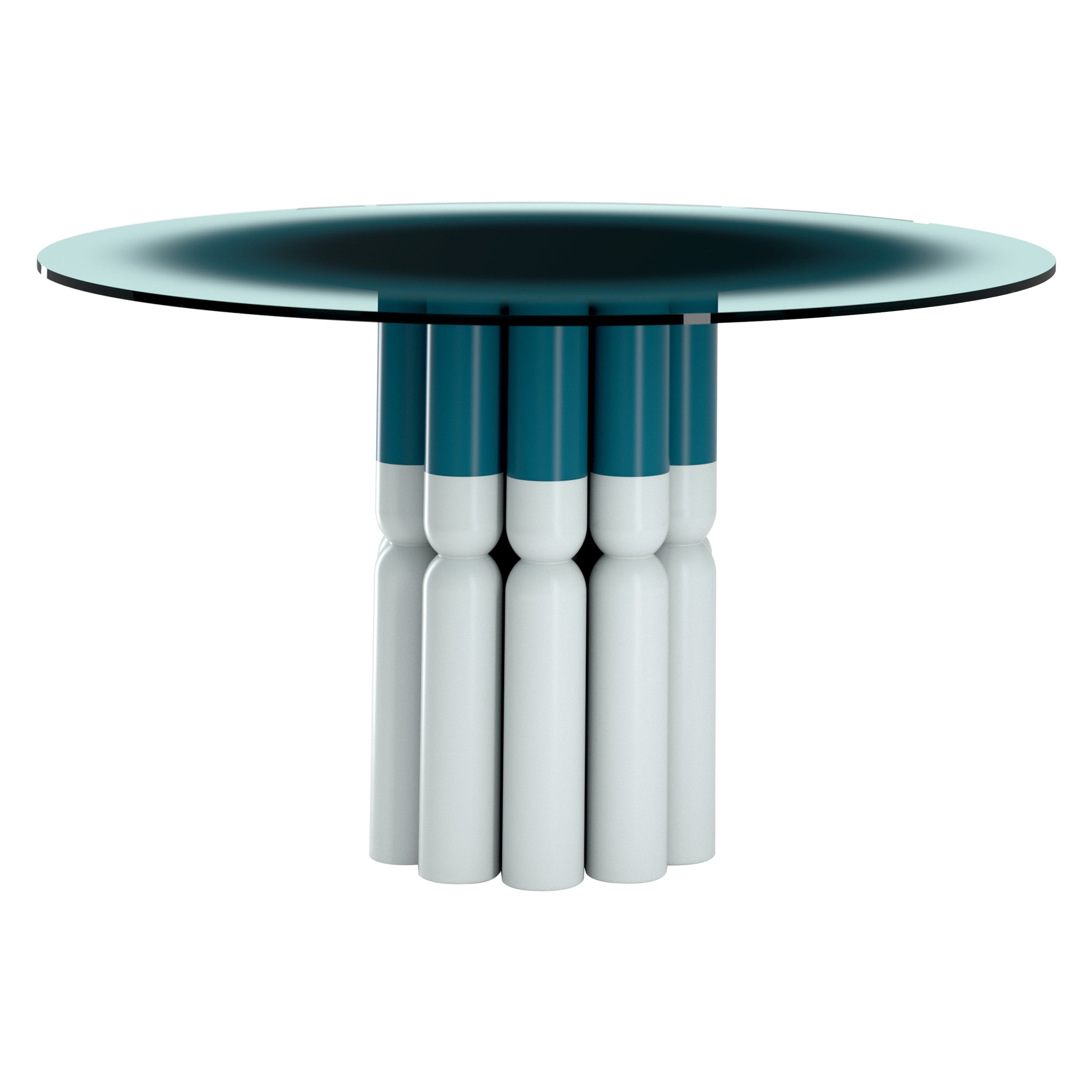 Happy Meal, Dining Table, Glass, Wood, Limited, Contemporary, Hand Made, Denmark