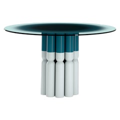 Happy Meal, Dining Table, Glass, Wood, Limited, Contemporary, Hand Made, Denmark
