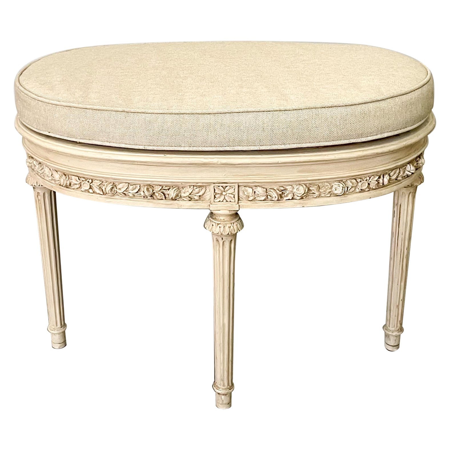 French Louis XVI Style Bench